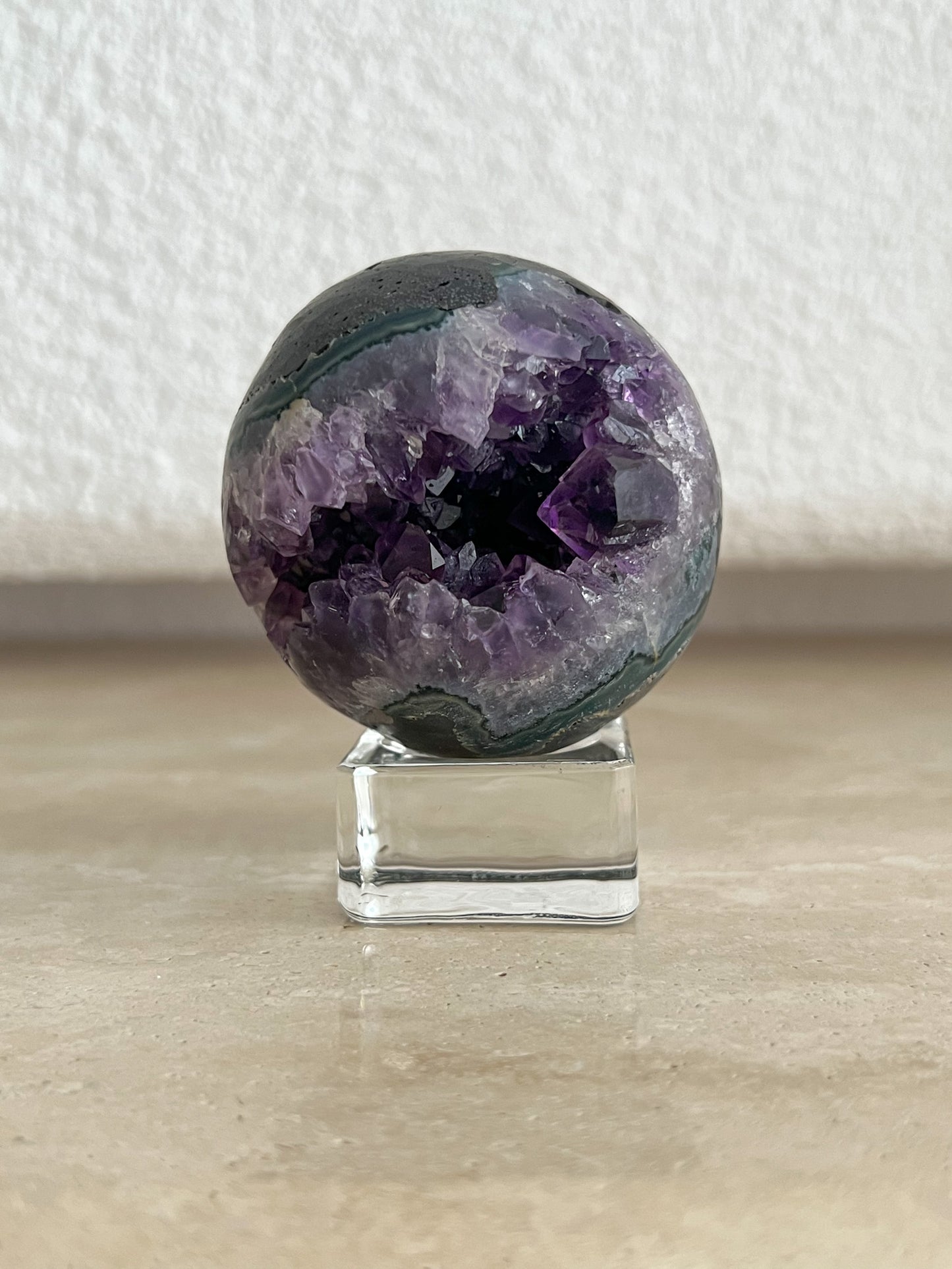 Druzy Amethyst Sphere