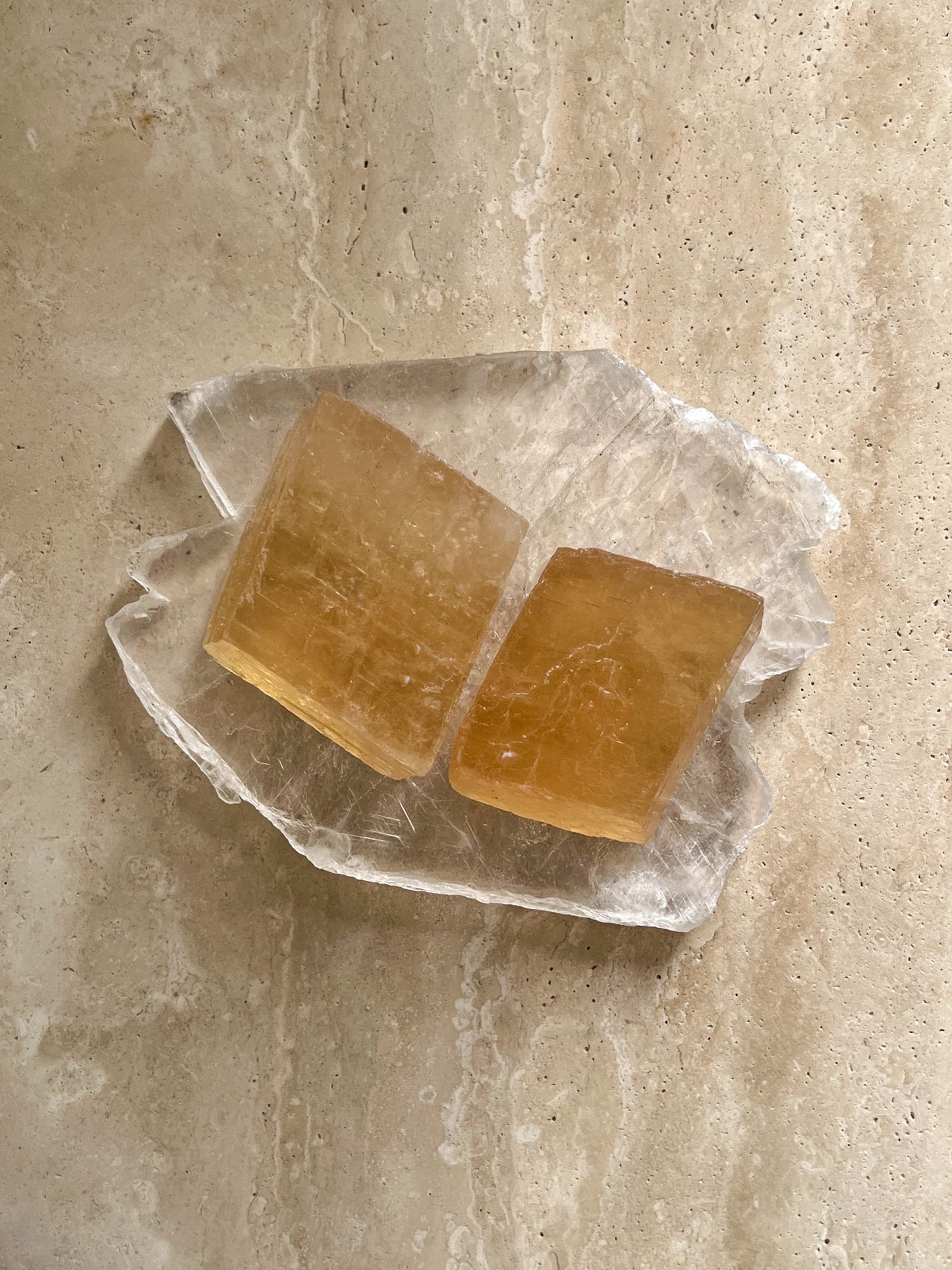 Honey Calcite